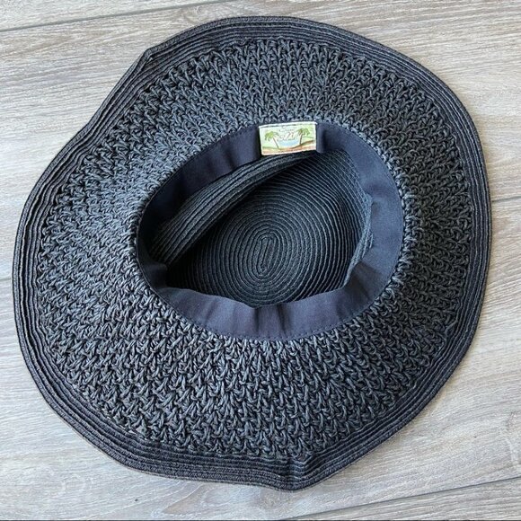 Sun  N’ Sand Beaded Paper Braid Hat - Picture 11 of 15